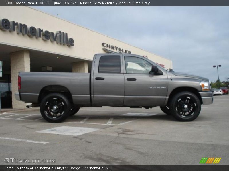 Mineral Gray Metallic / Medium Slate Gray 2006 Dodge Ram 1500 SLT Quad Cab 4x4