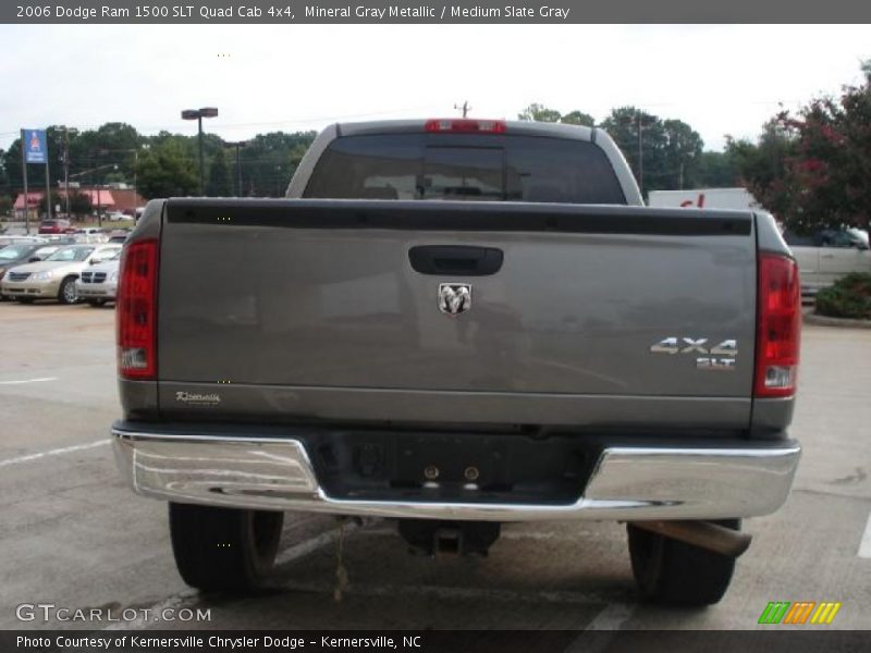 Mineral Gray Metallic / Medium Slate Gray 2006 Dodge Ram 1500 SLT Quad Cab 4x4