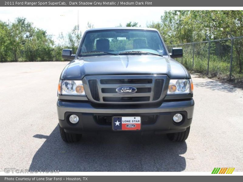 Dark Shadow Grey Metallic / Medium Dark Flint 2011 Ford Ranger Sport SuperCab