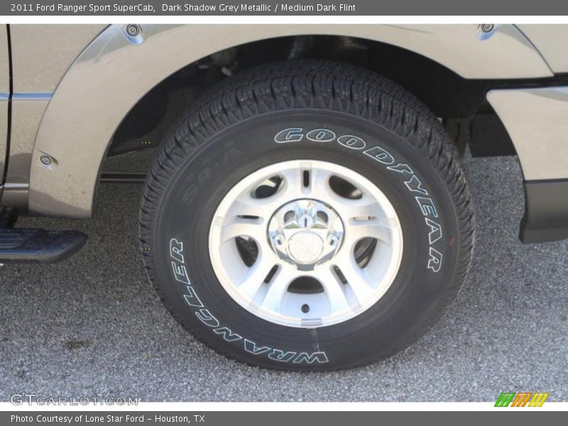 Dark Shadow Grey Metallic / Medium Dark Flint 2011 Ford Ranger Sport SuperCab