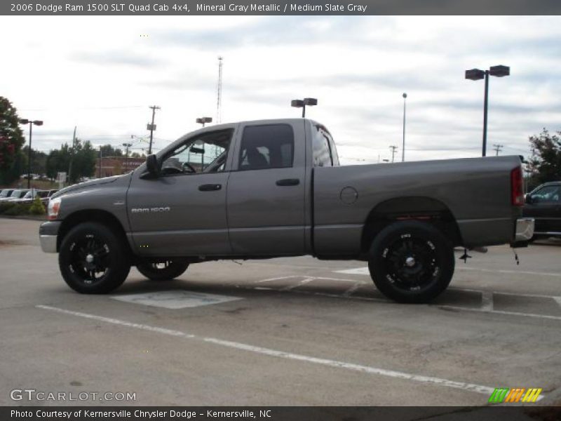 Mineral Gray Metallic / Medium Slate Gray 2006 Dodge Ram 1500 SLT Quad Cab 4x4