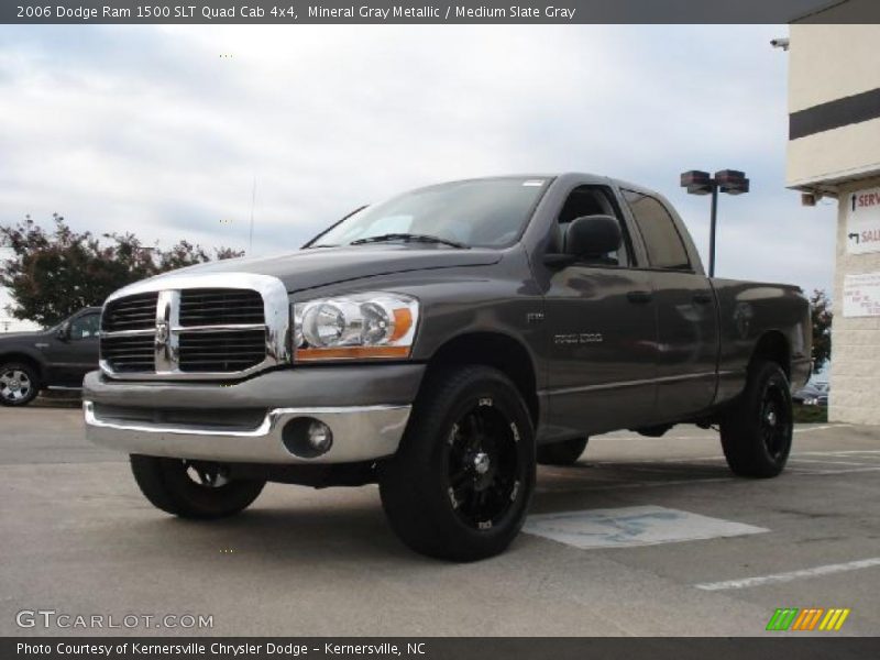 Mineral Gray Metallic / Medium Slate Gray 2006 Dodge Ram 1500 SLT Quad Cab 4x4