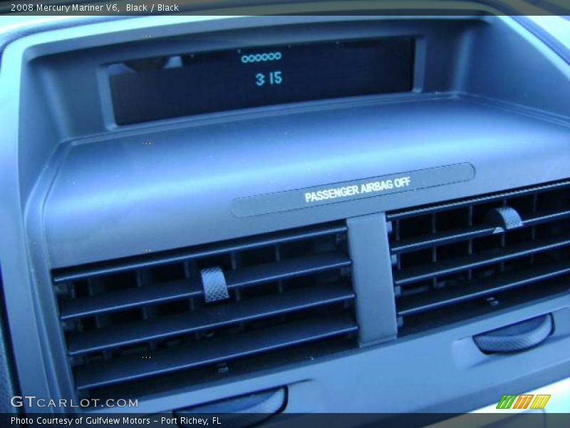 Black / Black 2008 Mercury Mariner V6