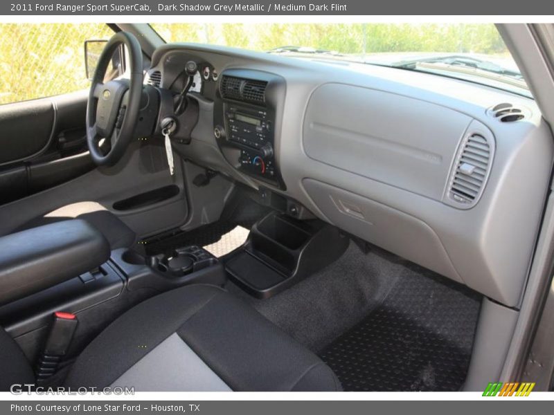 Dark Shadow Grey Metallic / Medium Dark Flint 2011 Ford Ranger Sport SuperCab