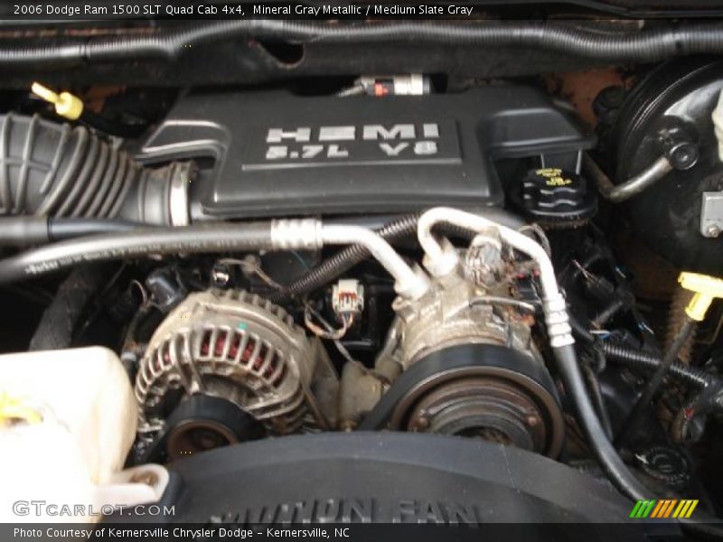 Mineral Gray Metallic / Medium Slate Gray 2006 Dodge Ram 1500 SLT Quad Cab 4x4