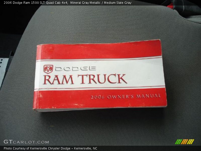 Mineral Gray Metallic / Medium Slate Gray 2006 Dodge Ram 1500 SLT Quad Cab 4x4