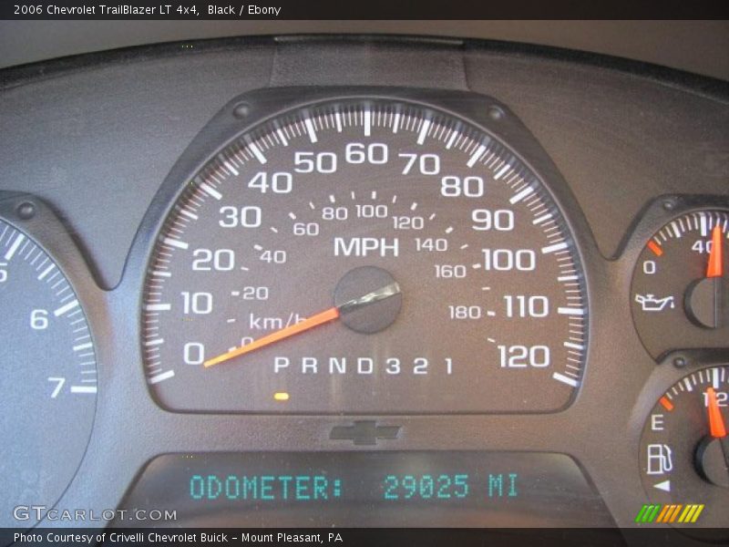 Black / Ebony 2006 Chevrolet TrailBlazer LT 4x4