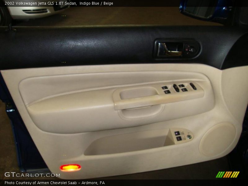 Indigo Blue / Beige 2002 Volkswagen Jetta GLS 1.8T Sedan