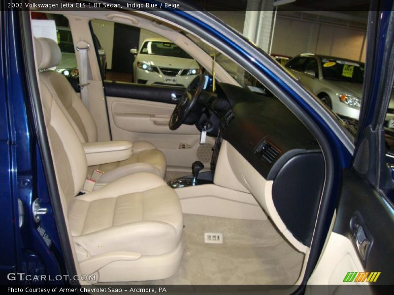 Indigo Blue / Beige 2002 Volkswagen Jetta GLS 1.8T Sedan