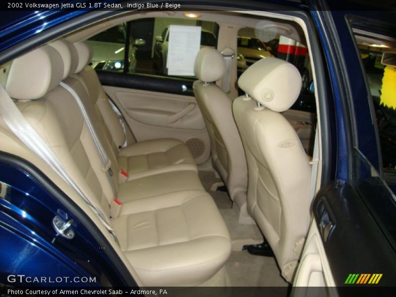 Indigo Blue / Beige 2002 Volkswagen Jetta GLS 1.8T Sedan