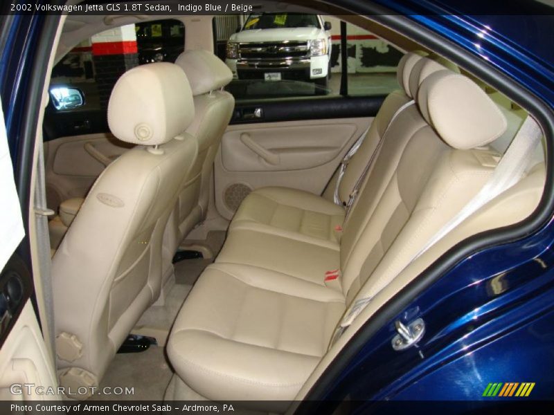 Indigo Blue / Beige 2002 Volkswagen Jetta GLS 1.8T Sedan