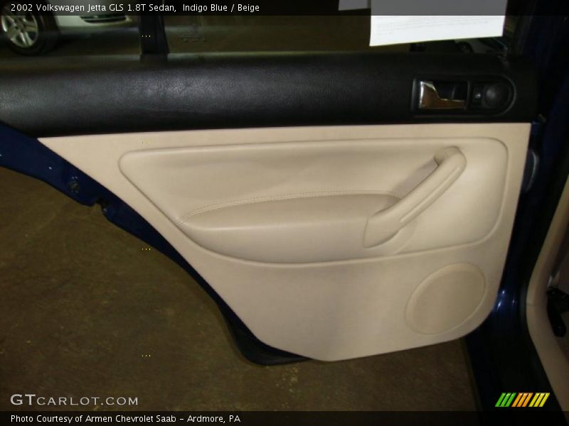 Indigo Blue / Beige 2002 Volkswagen Jetta GLS 1.8T Sedan