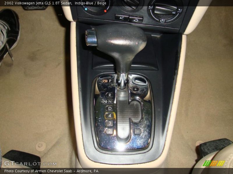 Indigo Blue / Beige 2002 Volkswagen Jetta GLS 1.8T Sedan