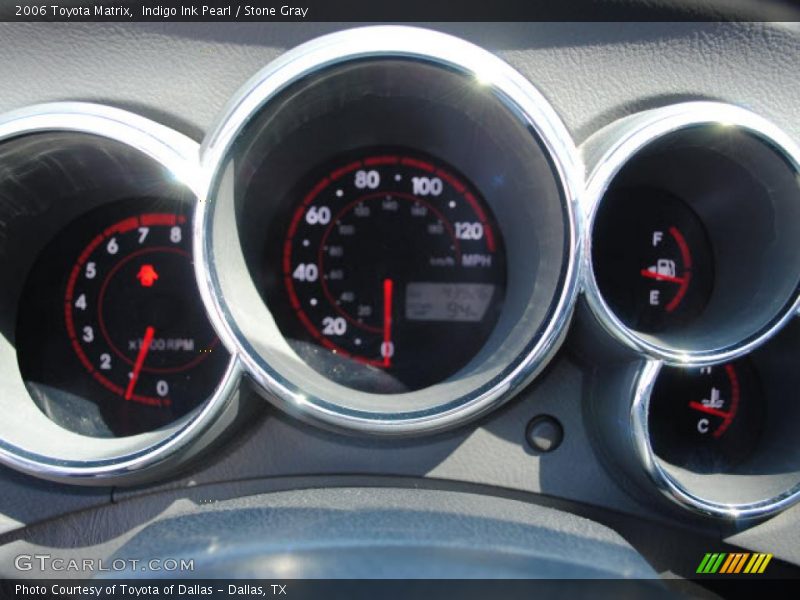 Indigo Ink Pearl / Stone Gray 2006 Toyota Matrix