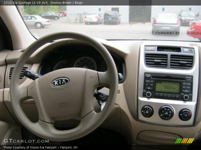 Smokey Brown / Beige 2010 Kia Sportage LX V6 4x4