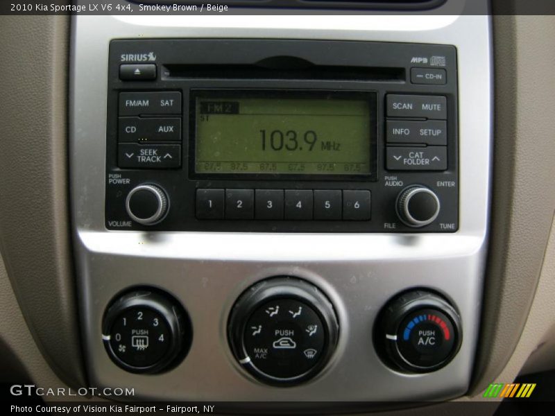 Smokey Brown / Beige 2010 Kia Sportage LX V6 4x4
