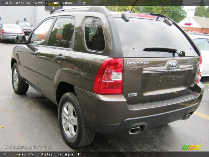 Smokey Brown / Beige 2010 Kia Sportage LX V6 4x4