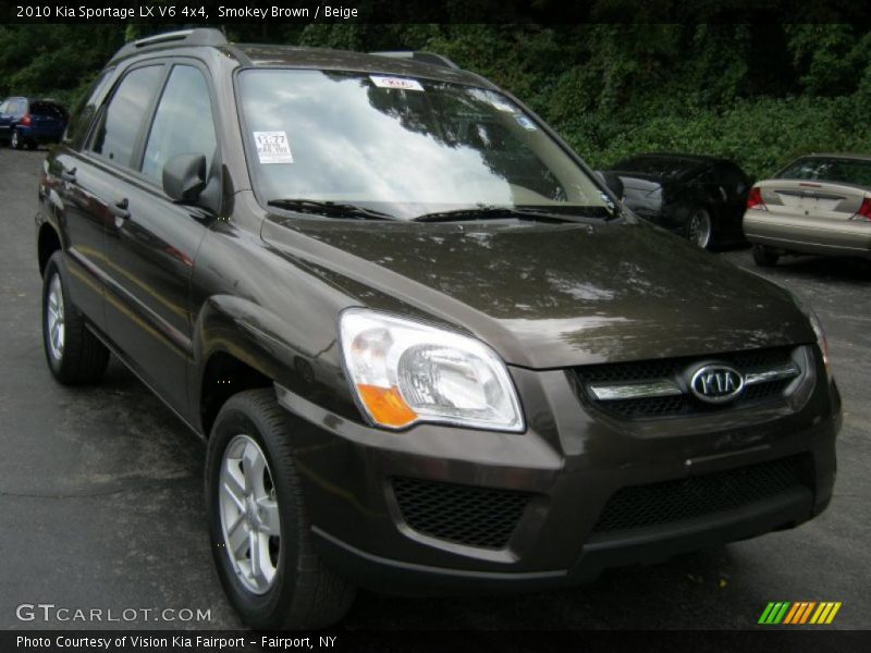 Smokey Brown / Beige 2010 Kia Sportage LX V6 4x4