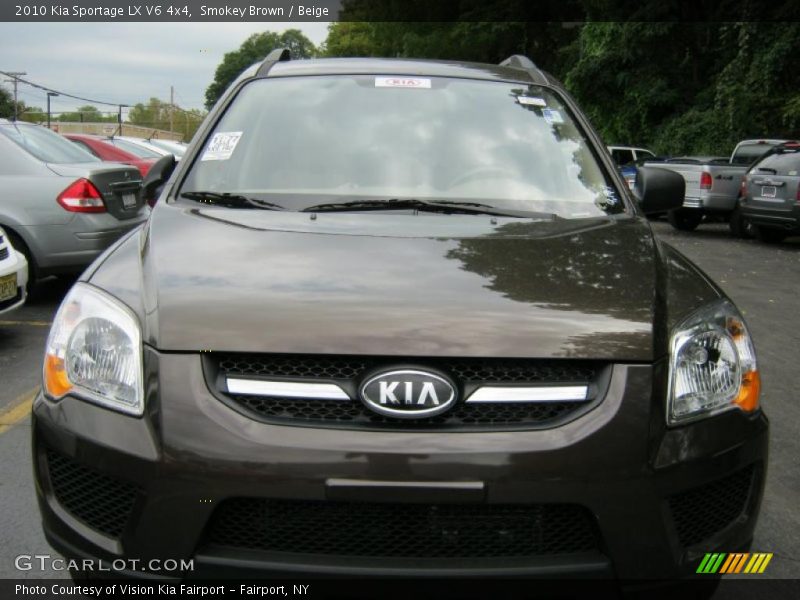 Smokey Brown / Beige 2010 Kia Sportage LX V6 4x4