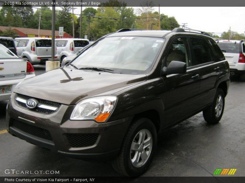 Smokey Brown / Beige 2010 Kia Sportage LX V6 4x4