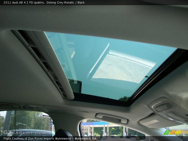 Oolong Grey Metallic / Black 2011 Audi A8 4.2 FSI quattro