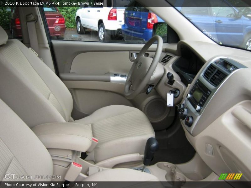 Smokey Brown / Beige 2010 Kia Sportage LX V6 4x4