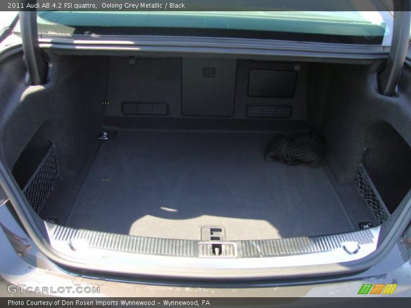 Oolong Grey Metallic / Black 2011 Audi A8 4.2 FSI quattro