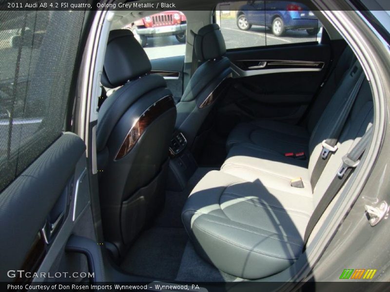 Oolong Grey Metallic / Black 2011 Audi A8 4.2 FSI quattro