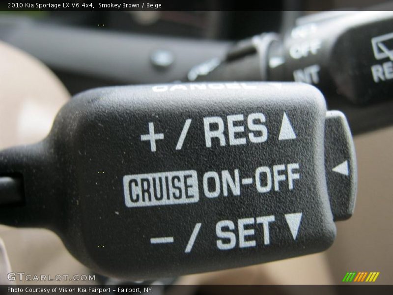 Smokey Brown / Beige 2010 Kia Sportage LX V6 4x4