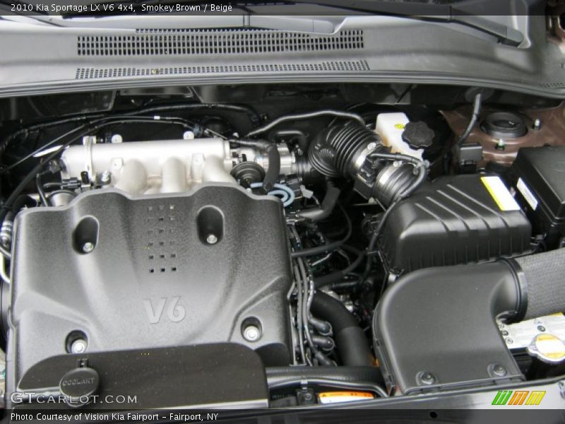 Smokey Brown / Beige 2010 Kia Sportage LX V6 4x4