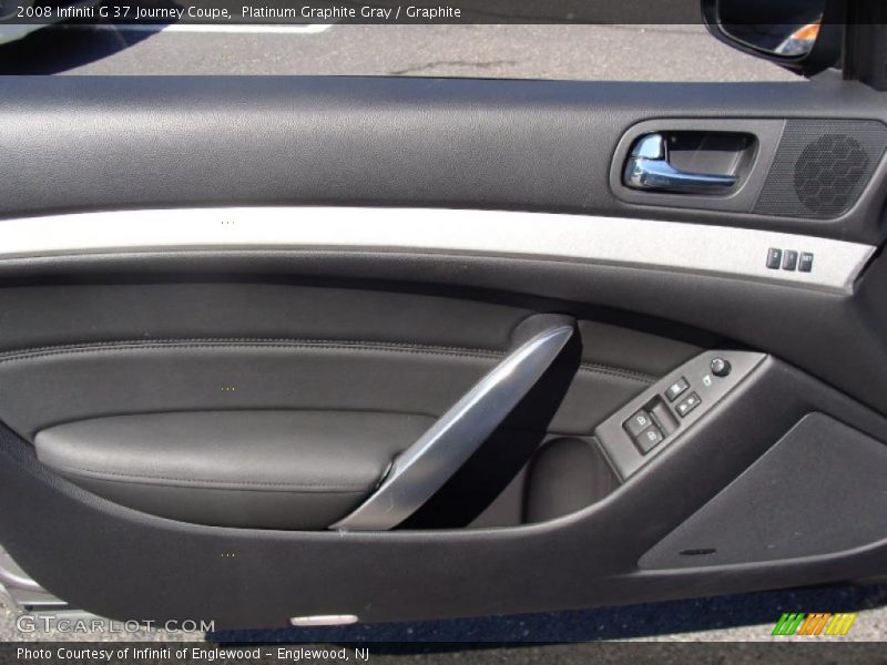 Platinum Graphite Gray / Graphite 2008 Infiniti G 37 Journey Coupe