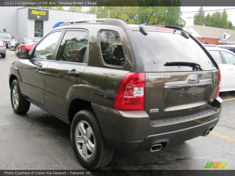 Smokey Brown / Beige 2010 Kia Sportage LX V6 4x4