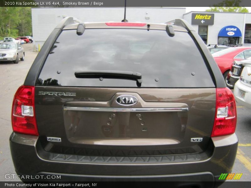 Smokey Brown / Beige 2010 Kia Sportage LX V6 4x4