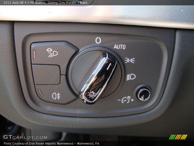 Oolong Grey Metallic / Black 2011 Audi A8 4.2 FSI quattro