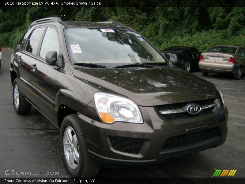 Smokey Brown / Beige 2010 Kia Sportage LX V6 4x4