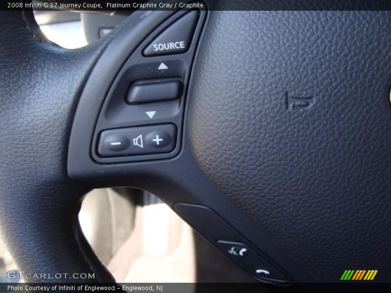 Platinum Graphite Gray / Graphite 2008 Infiniti G 37 Journey Coupe