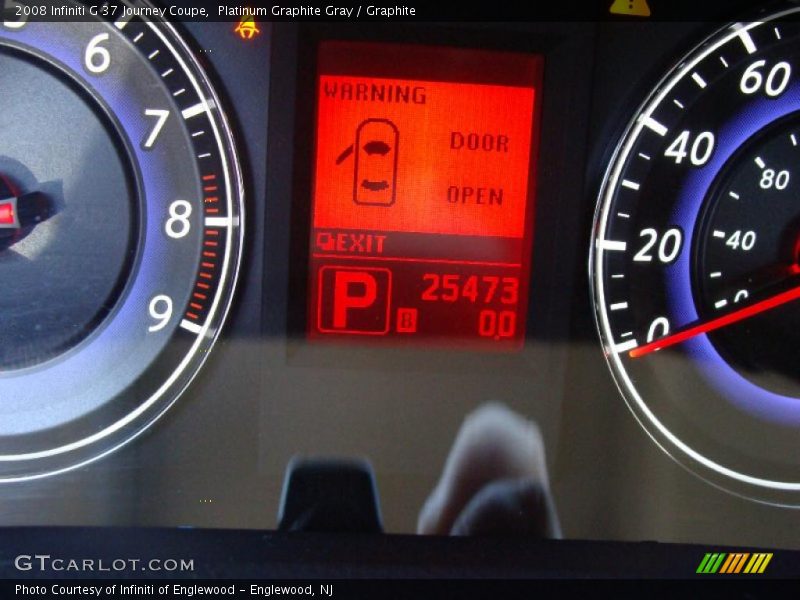 Platinum Graphite Gray / Graphite 2008 Infiniti G 37 Journey Coupe