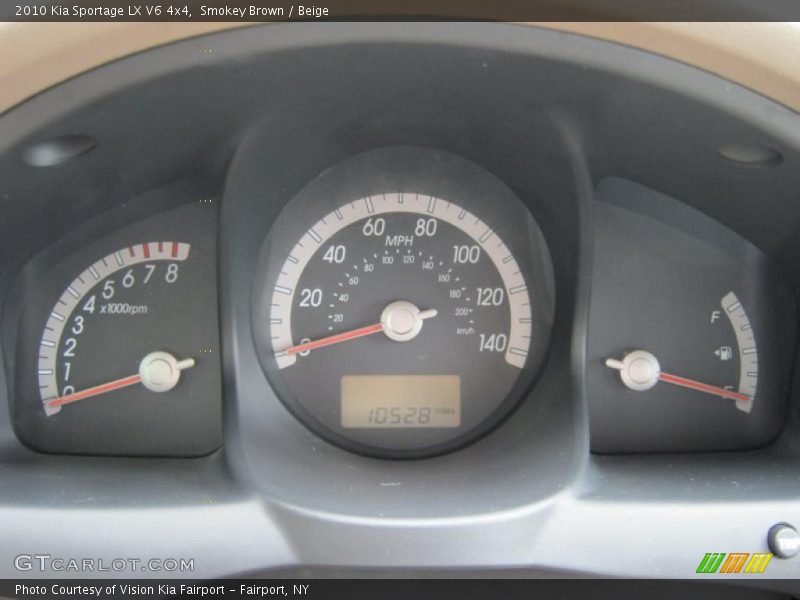 Smokey Brown / Beige 2010 Kia Sportage LX V6 4x4