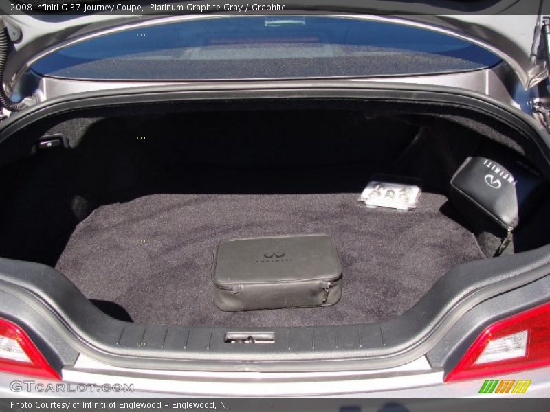 Platinum Graphite Gray / Graphite 2008 Infiniti G 37 Journey Coupe