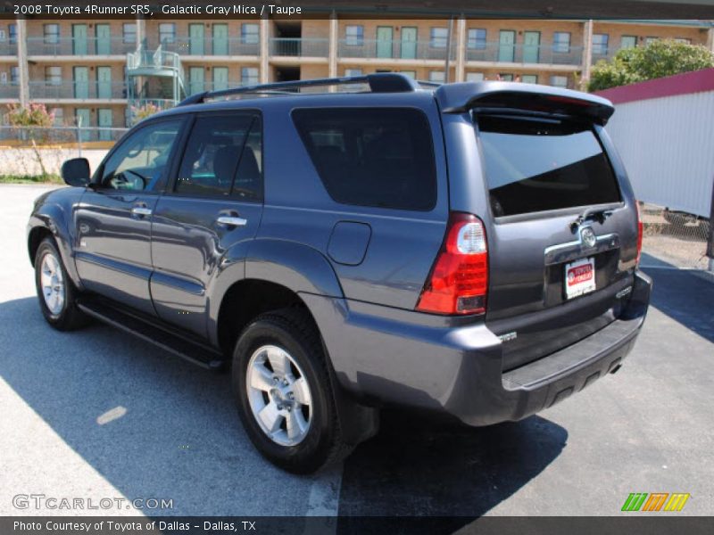 Galactic Gray Mica / Taupe 2008 Toyota 4Runner SR5