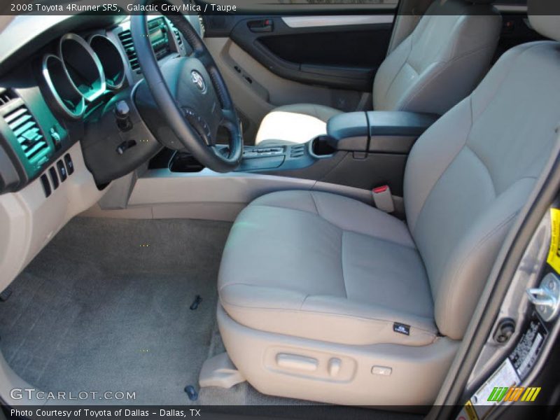 Galactic Gray Mica / Taupe 2008 Toyota 4Runner SR5