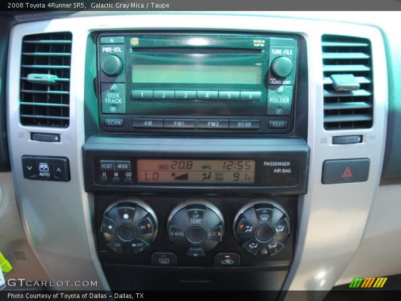 Galactic Gray Mica / Taupe 2008 Toyota 4Runner SR5