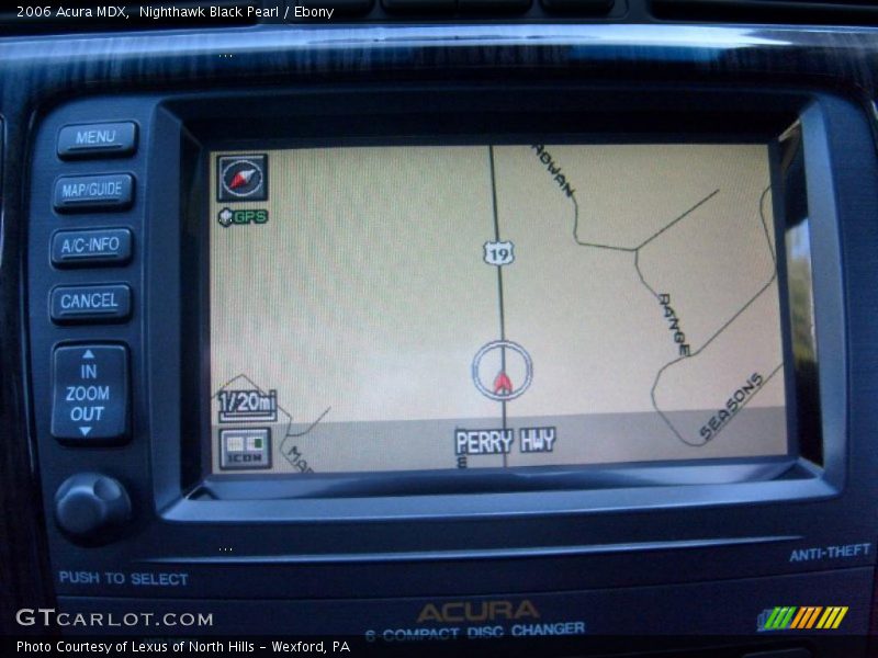 Nighthawk Black Pearl / Ebony 2006 Acura MDX