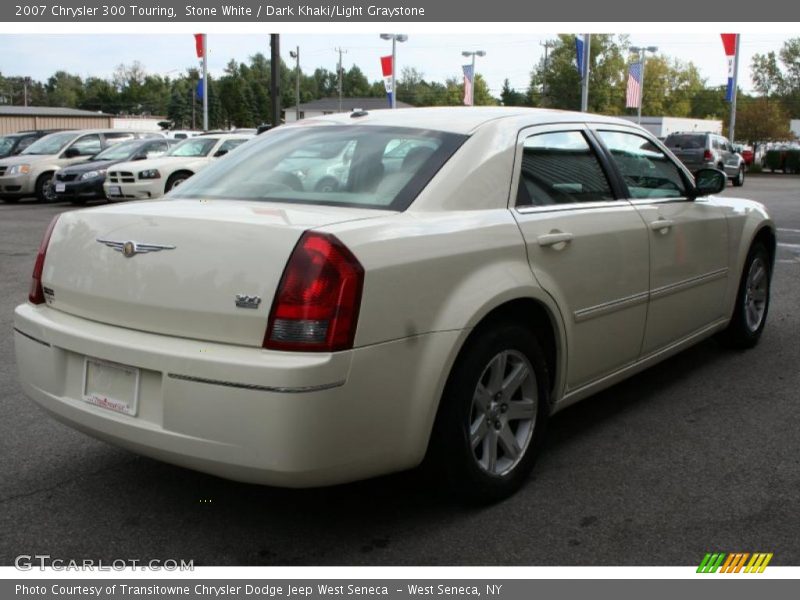 Stone White / Dark Khaki/Light Graystone 2007 Chrysler 300 Touring