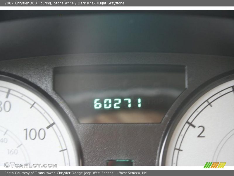 Stone White / Dark Khaki/Light Graystone 2007 Chrysler 300 Touring