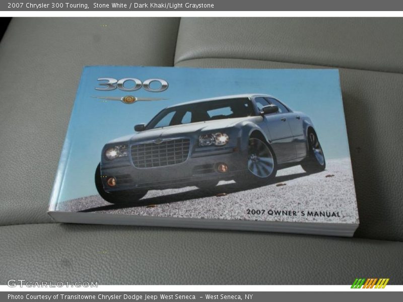 Stone White / Dark Khaki/Light Graystone 2007 Chrysler 300 Touring