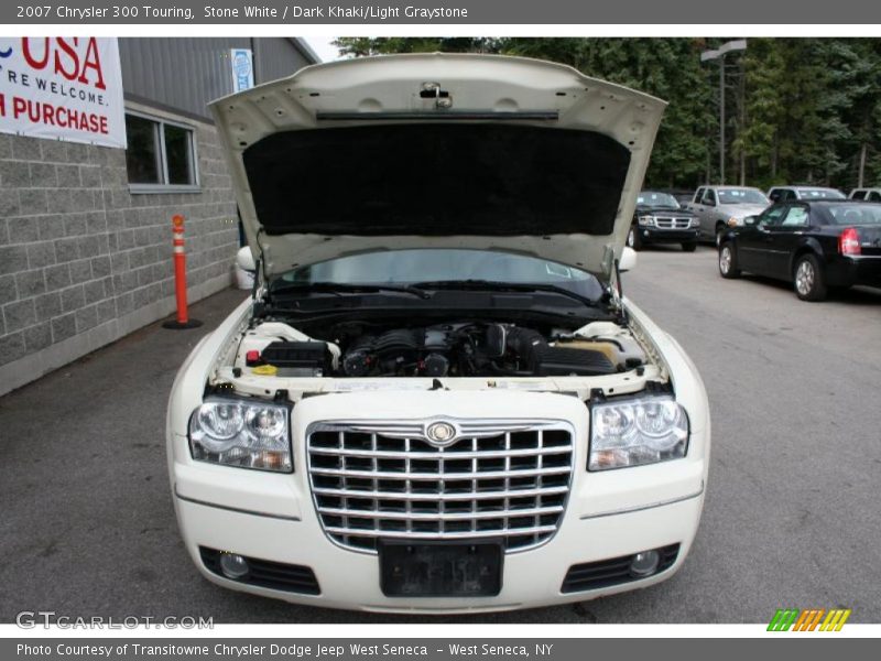 Stone White / Dark Khaki/Light Graystone 2007 Chrysler 300 Touring