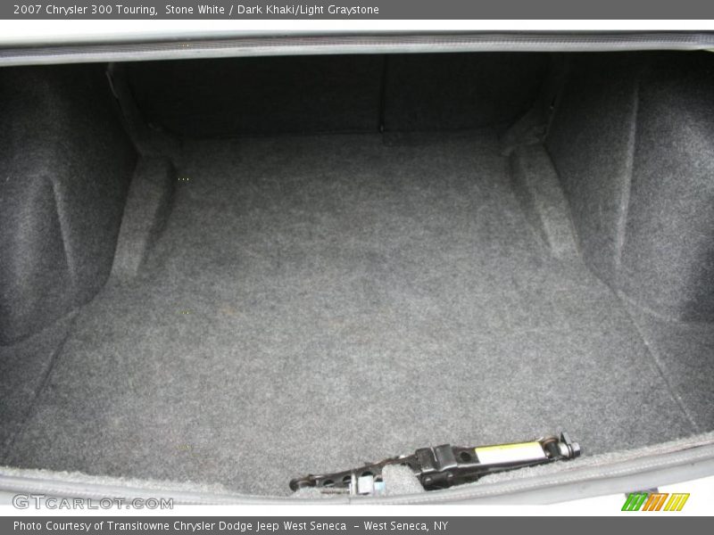 Stone White / Dark Khaki/Light Graystone 2007 Chrysler 300 Touring