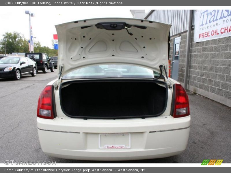Stone White / Dark Khaki/Light Graystone 2007 Chrysler 300 Touring