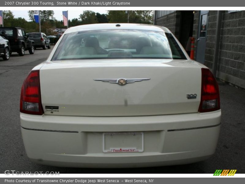 Stone White / Dark Khaki/Light Graystone 2007 Chrysler 300 Touring
